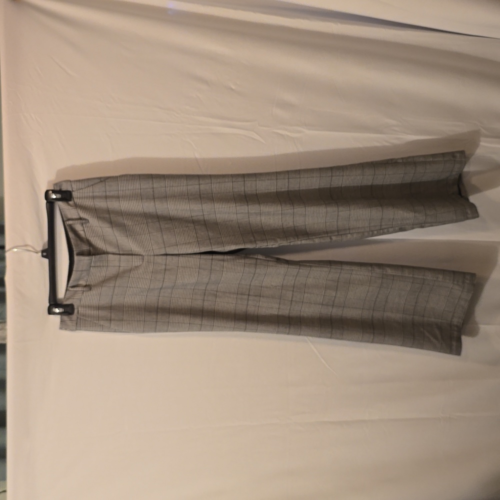 Express Houndstooth Plaid Pant